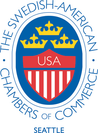 Swedish-American Chambers of Commerce – Seattle Logo
